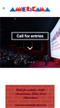 Mobile Screenshot of americanafilmfest.com